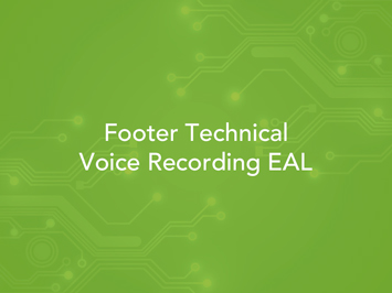 Voice Recording EAL